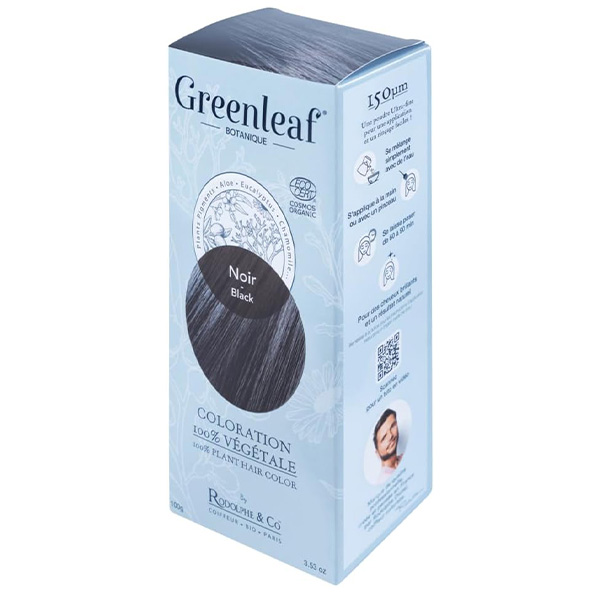 Greenleaf uitgroeikit / thuiskleurkit (keuze uit 11 tinten) Zwart