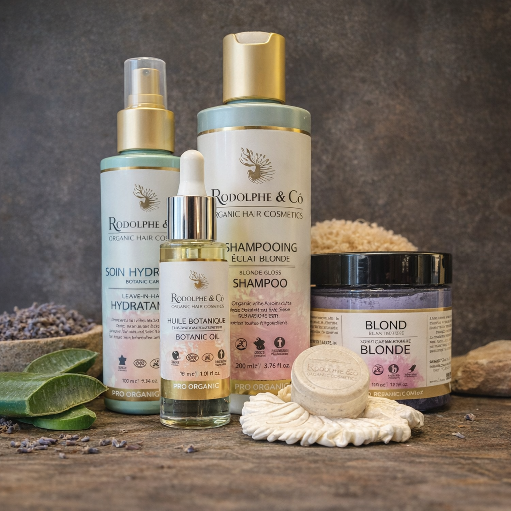 Haarverzorgingspakket blond en/of grijs haar - Rodolphe & Co complete verzorging + gift