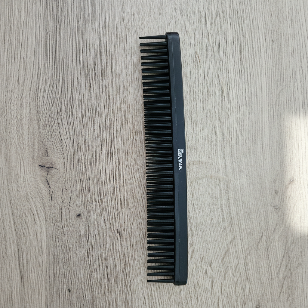 Denman D12 Zwart Detangle & Tease kam