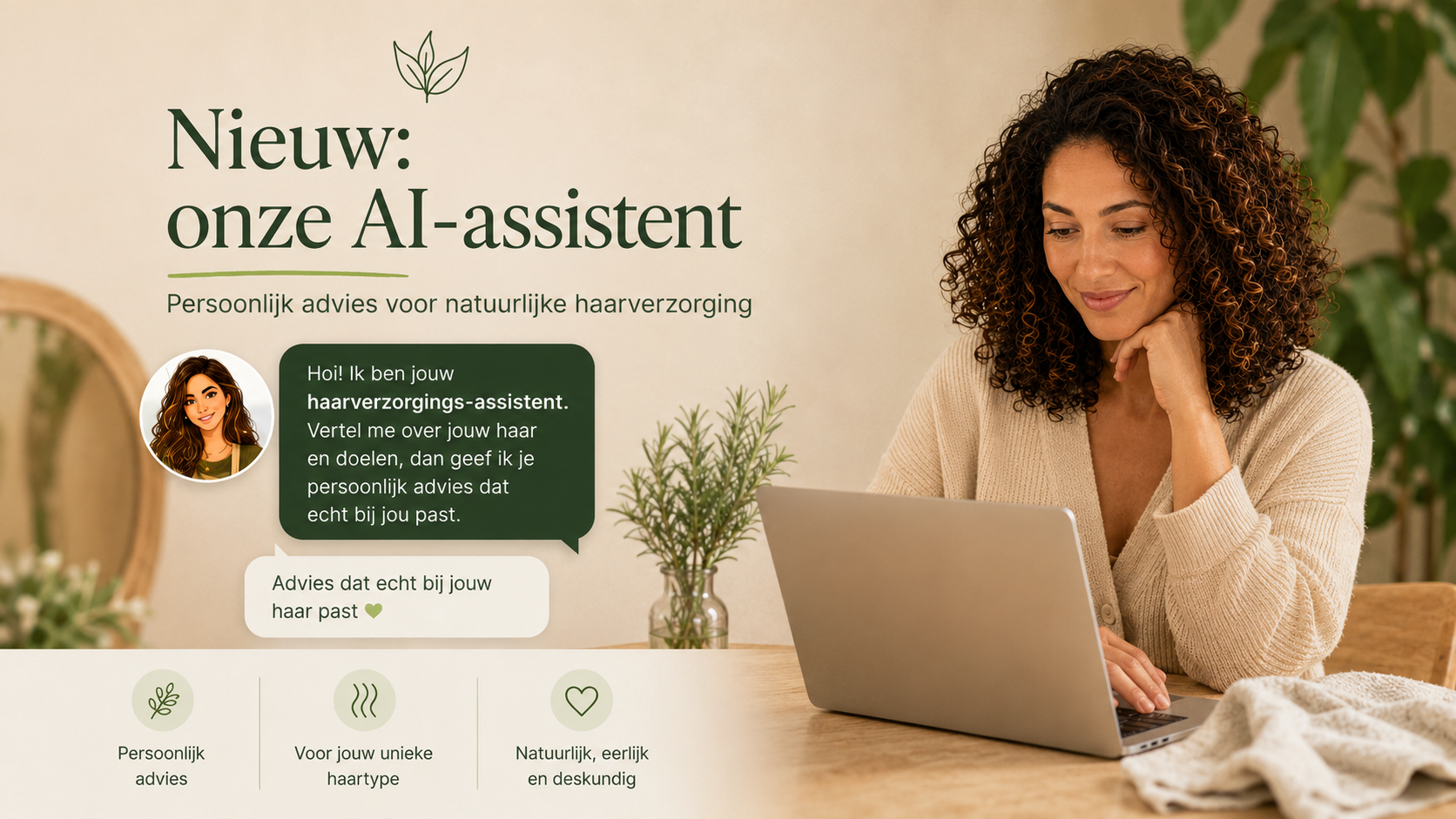 persoonlijk haaradvies van onze AI-assistent Amy