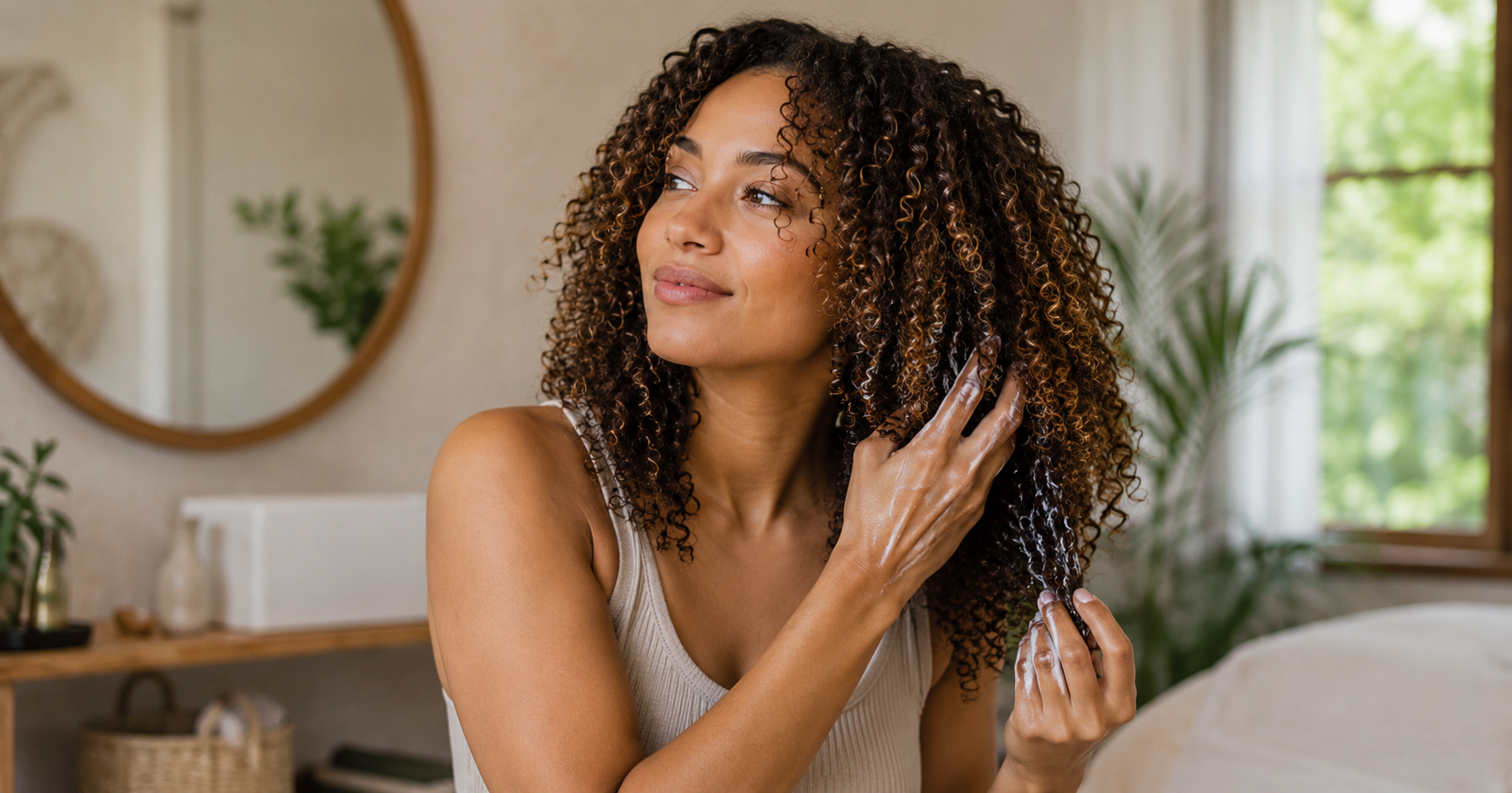 Natuurlijke krullenroutine voor beginners