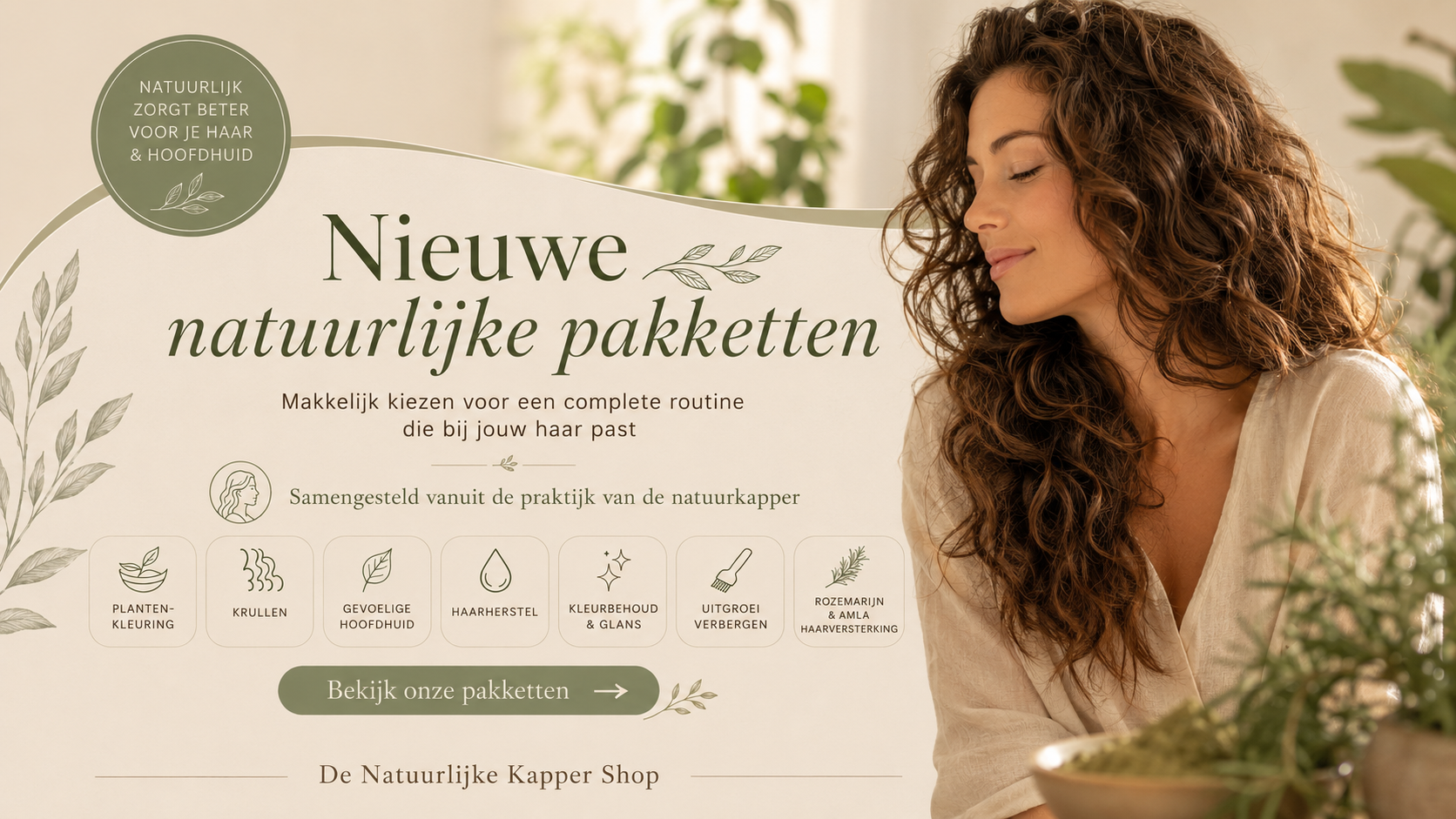 complete natuurlijke haarverzorgingspakketten
