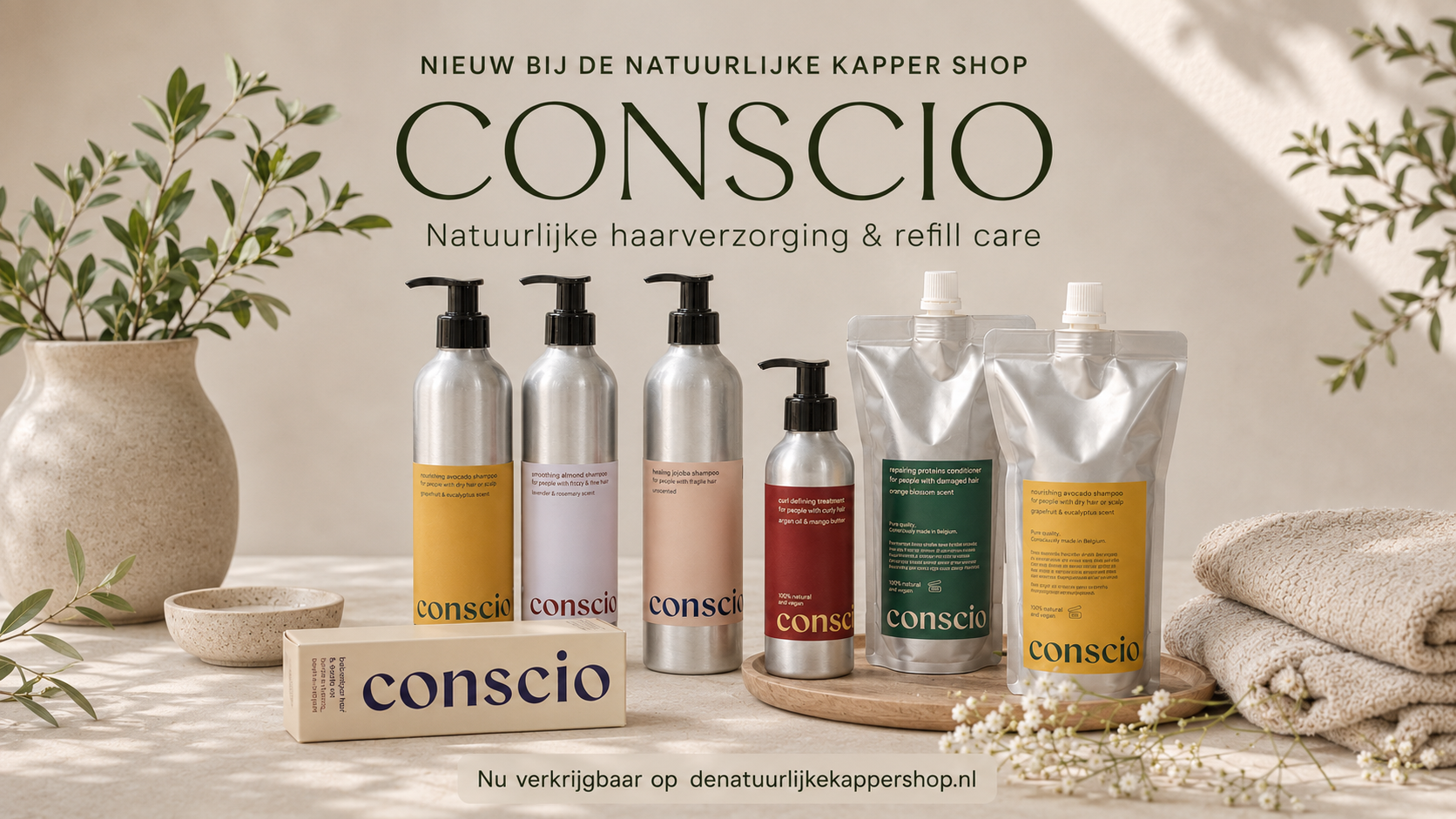 Nieuwe bij de natuurlijke kapper shop