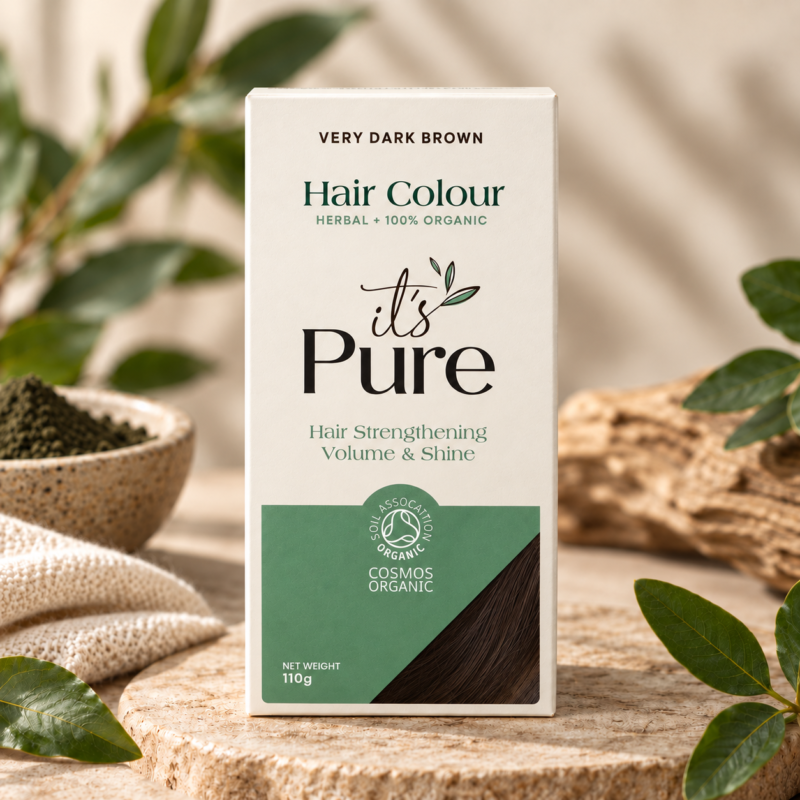 It's Pure uitgroeikit thuiskleurkit Very Dark Brown