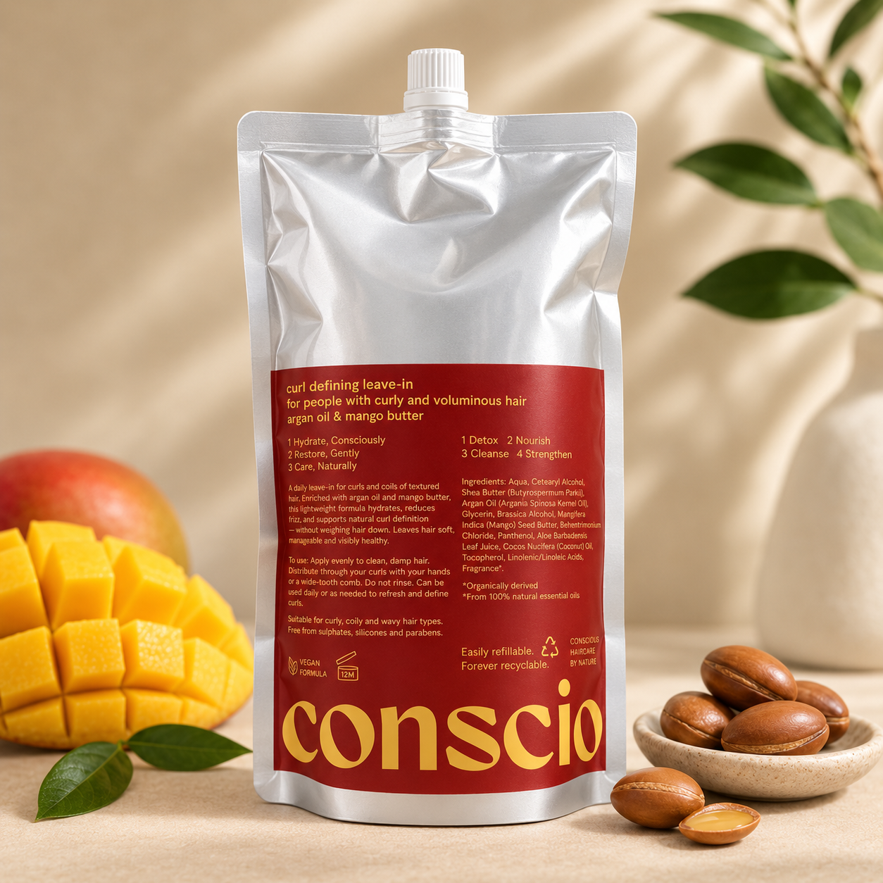 CONSCIO Leave-in Conditioner Krul Boost 500ml